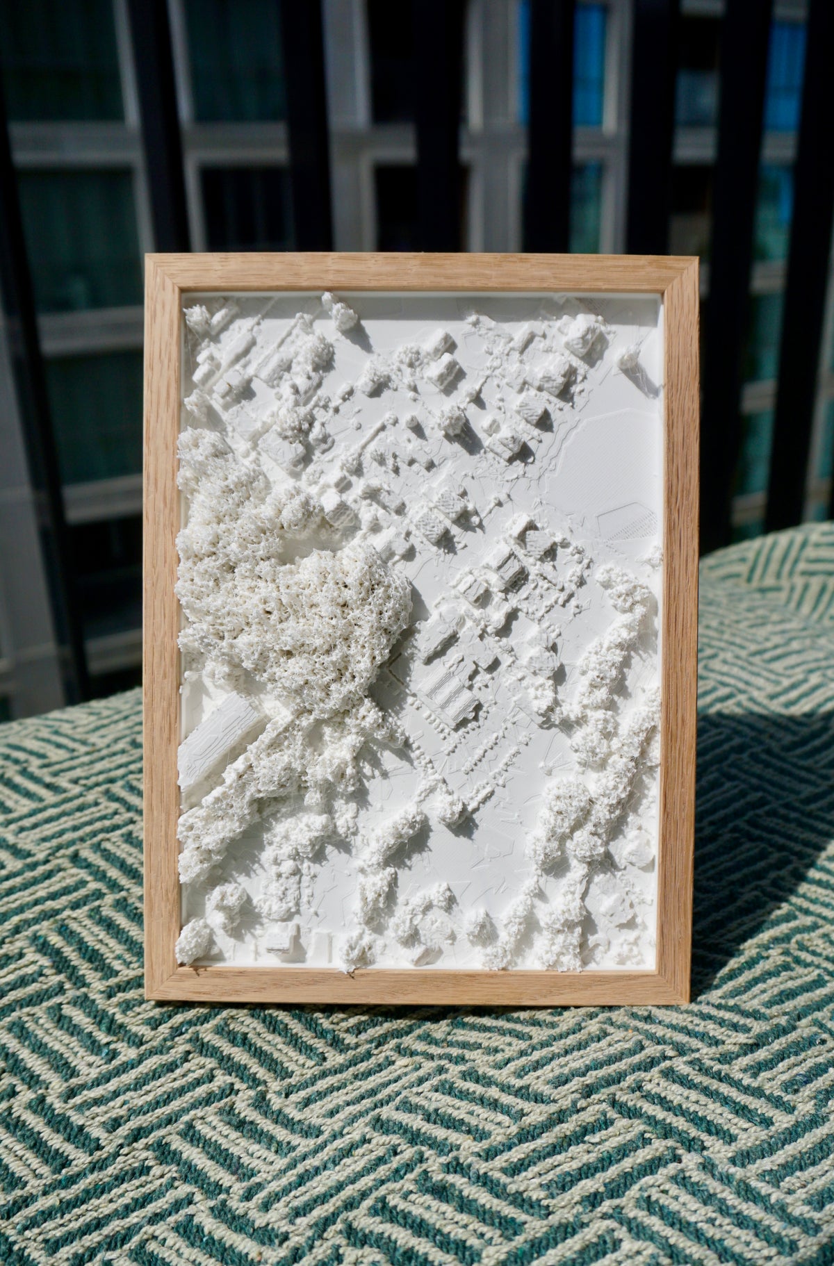 Personalized 3D map | Includes frame | Choose your own location
