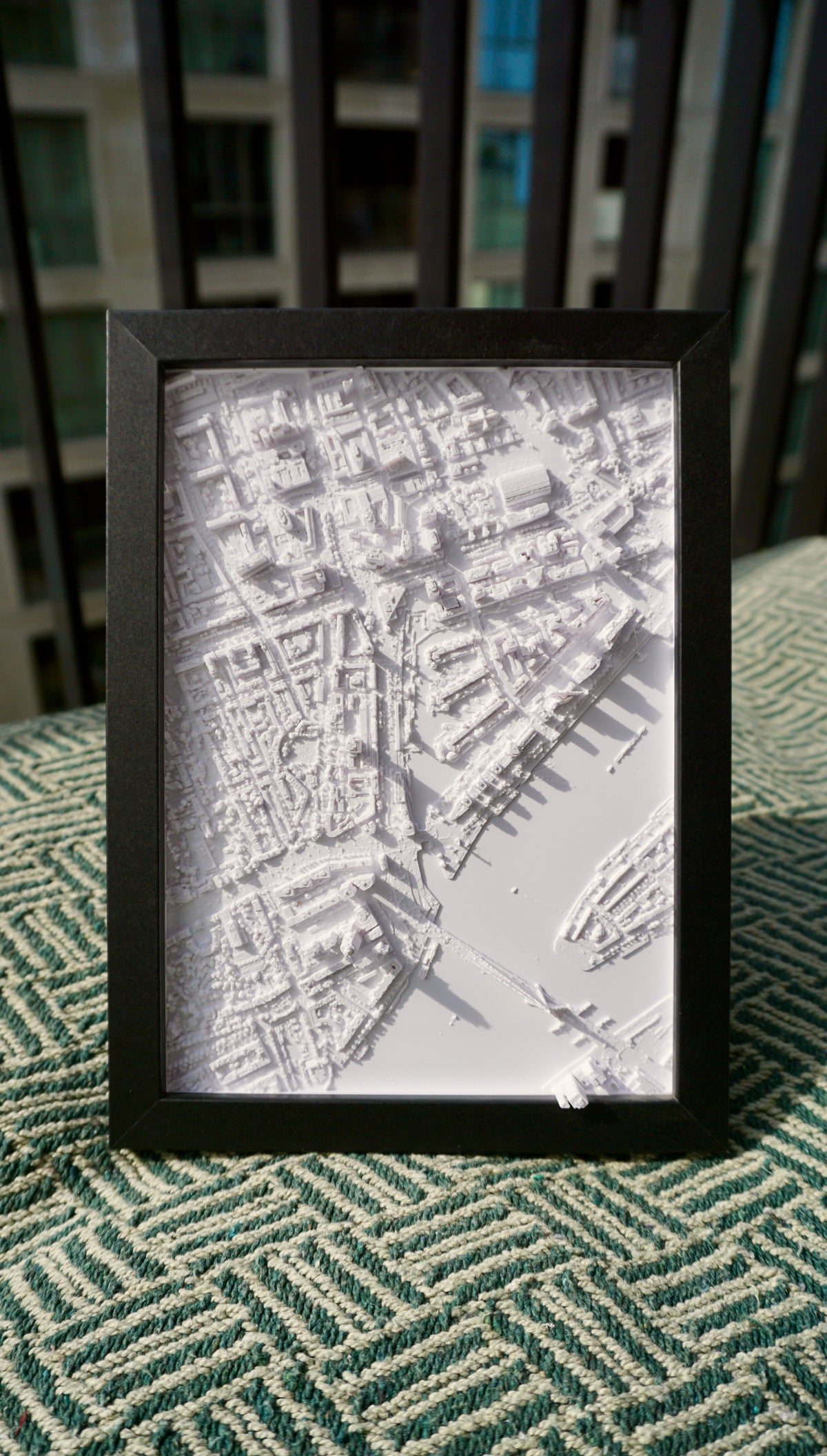 Personalized 3D map | Includes frame | Choose your own location